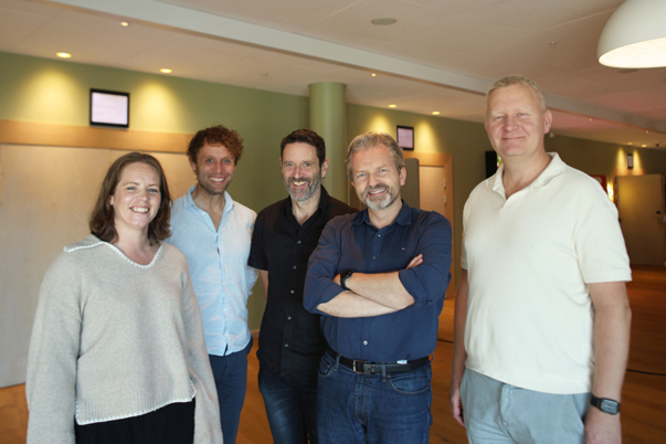 Stine Randa, Asbjørn Hjørnevik, Lars Johannes Liknes, Odin Hetland Nøsen og Rune Pedersen