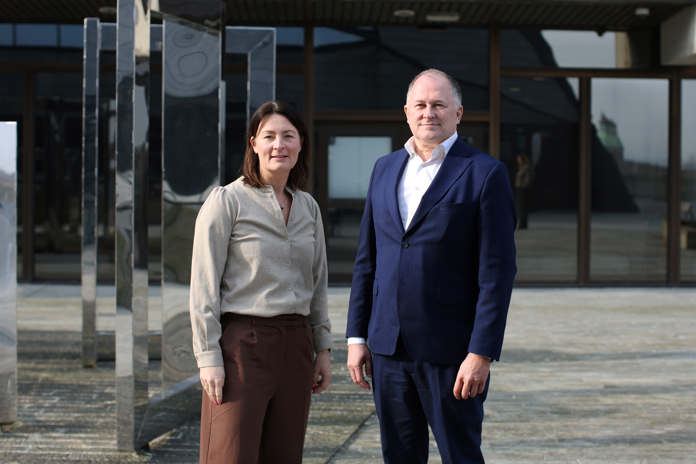 Kristine Skjøthaug og Per Kristian Vareide