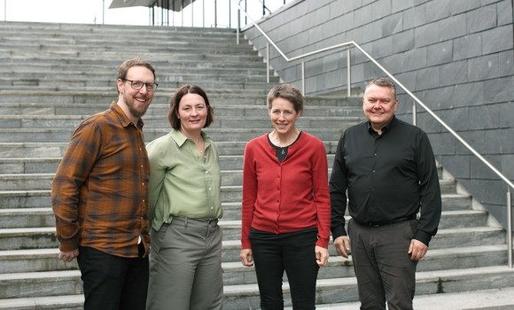 ARve Rohde, Kristine Skjøthaug, Christine Sandvold og Rune Hauge