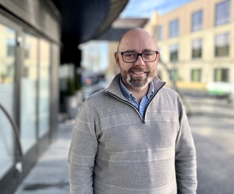 Bildet viser Harald Valderhaug