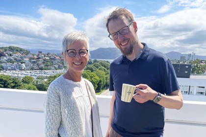 Berit Immerstein og Arve Ubøe Rohde