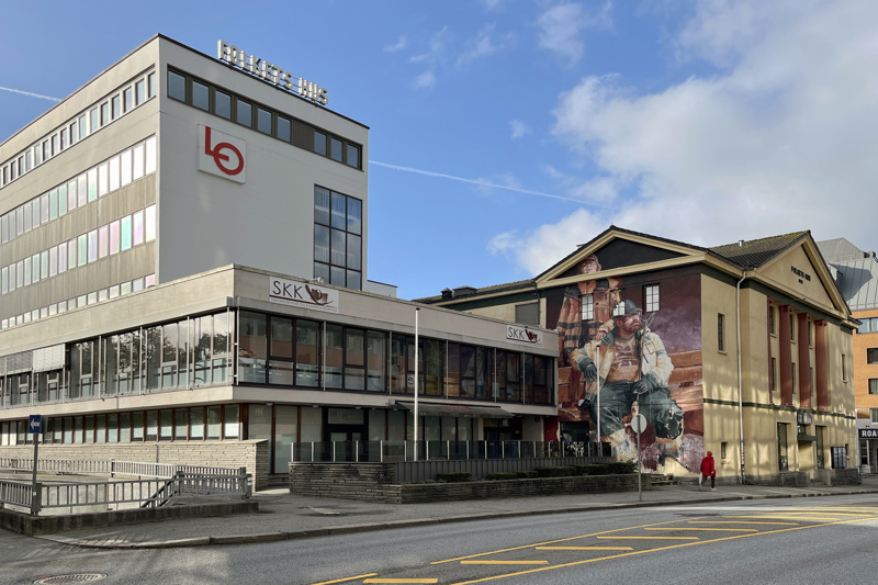 Folkets hus fra utsiden