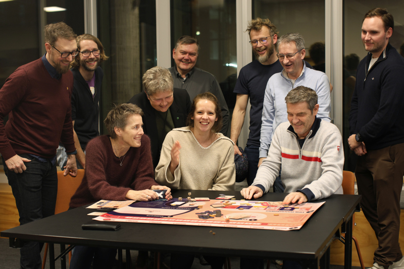 Ansatte på julesamling 