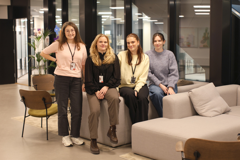 Studentene har hatt en nyttig praksisperiode i Digi Rogaland